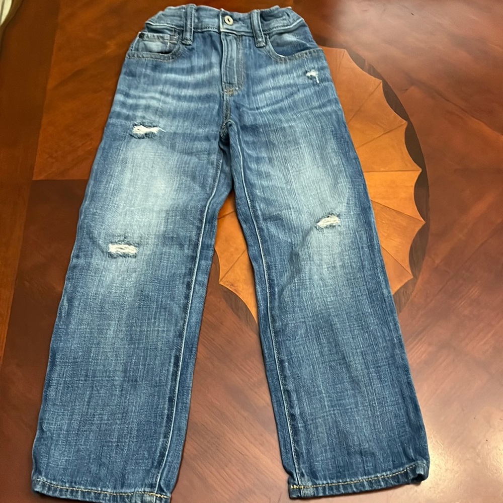 Gap loose ripped jeans